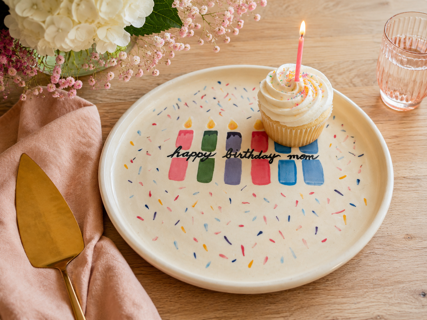 Handmade Ceramic Cake Plate