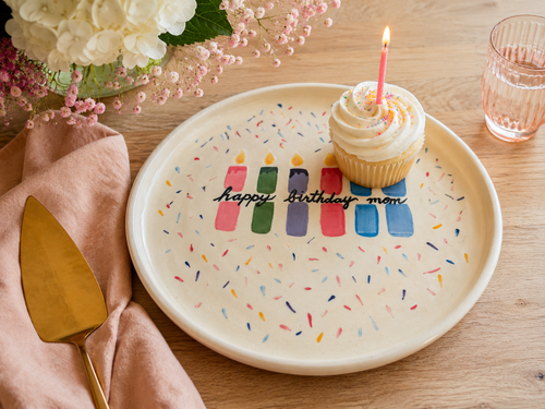 Handmade Ceramic Cake Plate